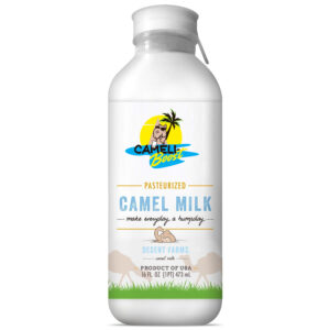 Pasteurized camel milk